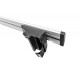 Багажник (поперечини) на звичайні рейлінги під ключ Wizard V1 (2 шт) 150 см, Сірий для Mercedes GLK сlass X204 2008-2015 рр