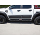Бокові пороги Dakar V2 без LED (2 шт, метал) для Volkswagen Amarok 2010-2022 рр