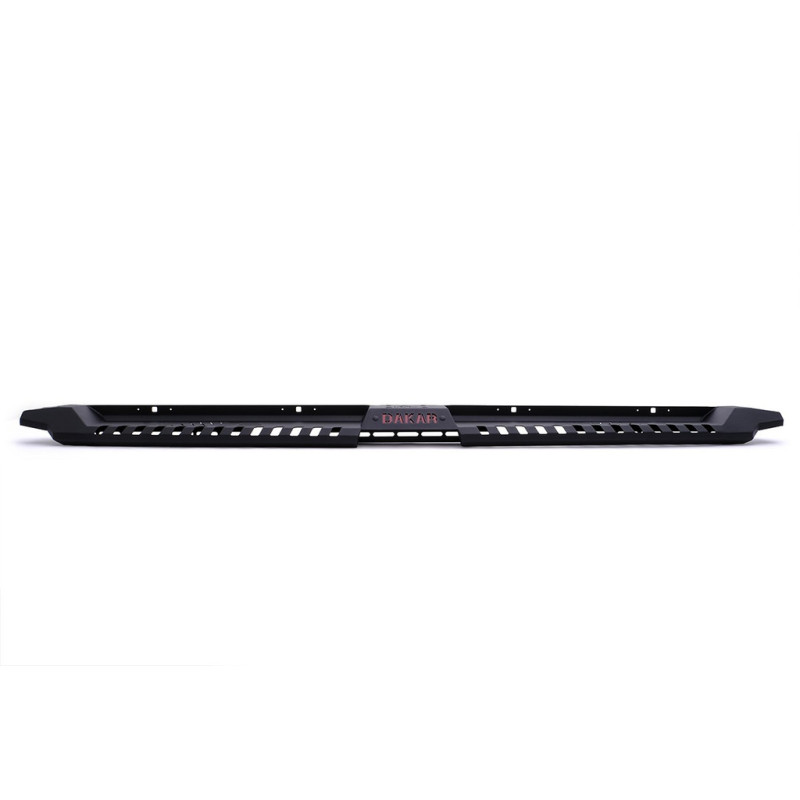 Бокові пороги Dakar V2 без LED (2 шт, метал) для Volkswagen Amarok 2010-2022 рр