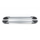 Бокові пороги New Vision Grey (2 шт, алюміній) для Land Rover Freelander I 1997-2006 рр