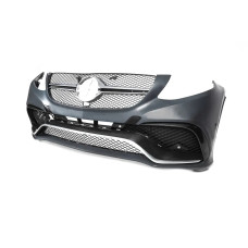 Передній бампер GLE63 AMG V1 для мерседес GLE coupe C292 2015-2019 рр