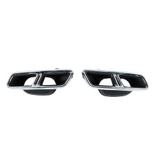 Насадки на глушник AMG S65 для мерседес S-class W222 2013-2022 рр