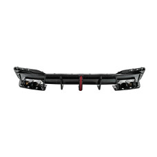 Задній дифузор з насадками BMP-Style (для M-Sport/M5 F90) для бмв 5 серія G30/G31 2017-2023 рр