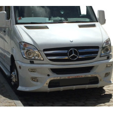 Накладка на передній бампер Спорт 2 (2006-2013) для мерседес Sprinter W906 рр