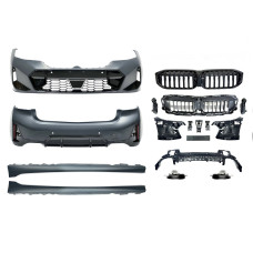 Комплект обвісу M paket LCI BMW 3 series G20 2023+ (передній/задній бампер, пороги, насадки на труби, жалюзі, ніздрі)