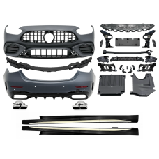 Комплект обвісу стиль AMG C63 для Mercedes C Class W206 2021-