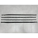 Леза на пороги R-Line для Volkswagen Golf 8 2021-