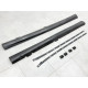 Накладки на пороги R20 для Volkswagen Golf 6 2008-2013