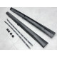Накладки на пороги R20 для Volkswagen Golf 6 2008-2013