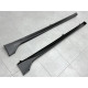 Накладки на пороги R-Line для Volkswagen Golf 8 2021-