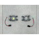 Протитуманні фари для Toyota Lexus 8122012240 / 8121012240