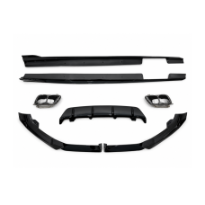 Комплект обвісу M paket LCI Paradigm для BMW X6 G06 2023+, колір чорний глянець