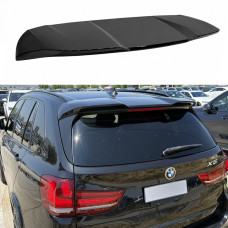 Спойлер козирок на кришку багажника BMW X5 F15 2013-2018, колір чорний глянець