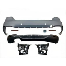 Бампер задній у зборі M Paket BMW 3 series GT F34 2013-2020 ПІД ПАРКТРОНІКИ