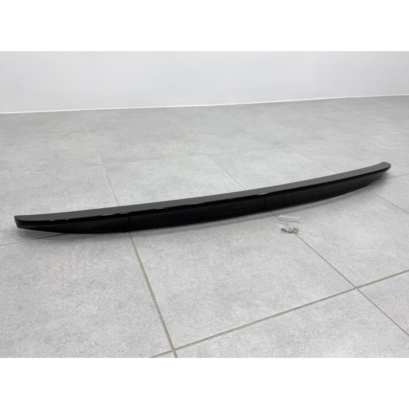 Спойлер ліп багажника Toyota Camry 50 USA 2012-2014 ABS пластик, колір чорний глянець
