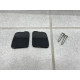 Спойлер козирок Subaru Forester 2008-2012 ABS пластик, колір чорний глянець