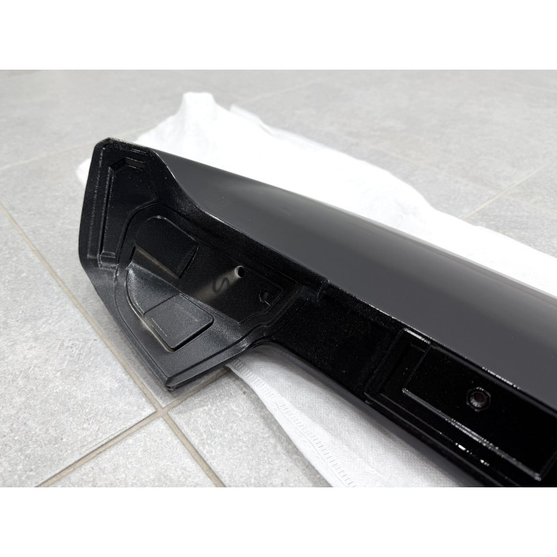 Спойлер козирок Subaru Forester 2008-2012 ABS пластик, колір чорний глянець