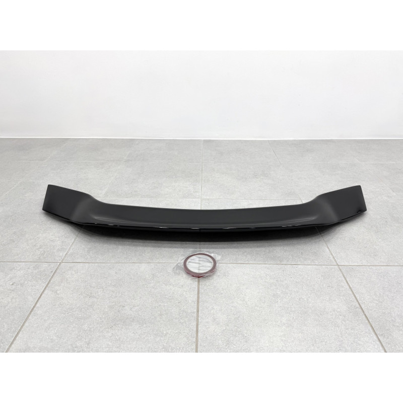 Спойлер ліп багажника Lancer X 2007-2015 ABS пластик, колір чорний глянець