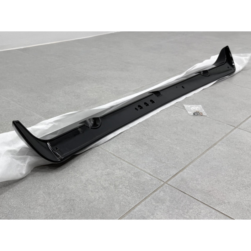 Спойлер козирок на кришку багажника Hyundai Tucson 2004-2014 ABS пластик, колір чорний глянець