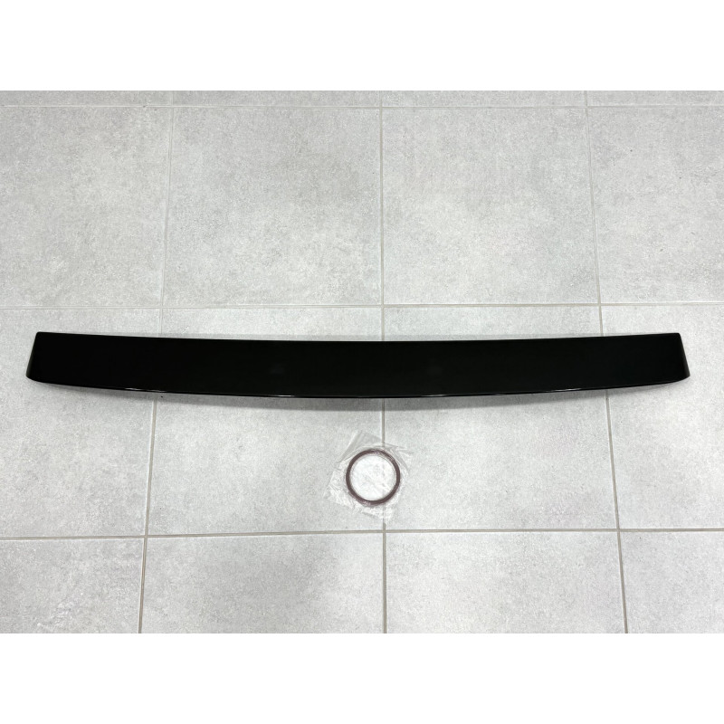 Козирок на скло Hyundai Sonata YF 2010-2015 ABS пластик, колір чорний глянець