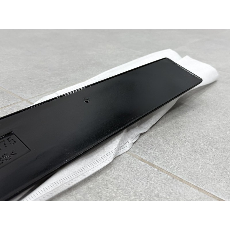 Козирок на скло Hyundai Sonata YF 2010-2015 ABS пластик, колір чорний глянець