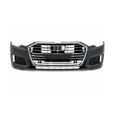 Бампер передній у зборі S-Line CHROME для Audi A6 C8 2018+