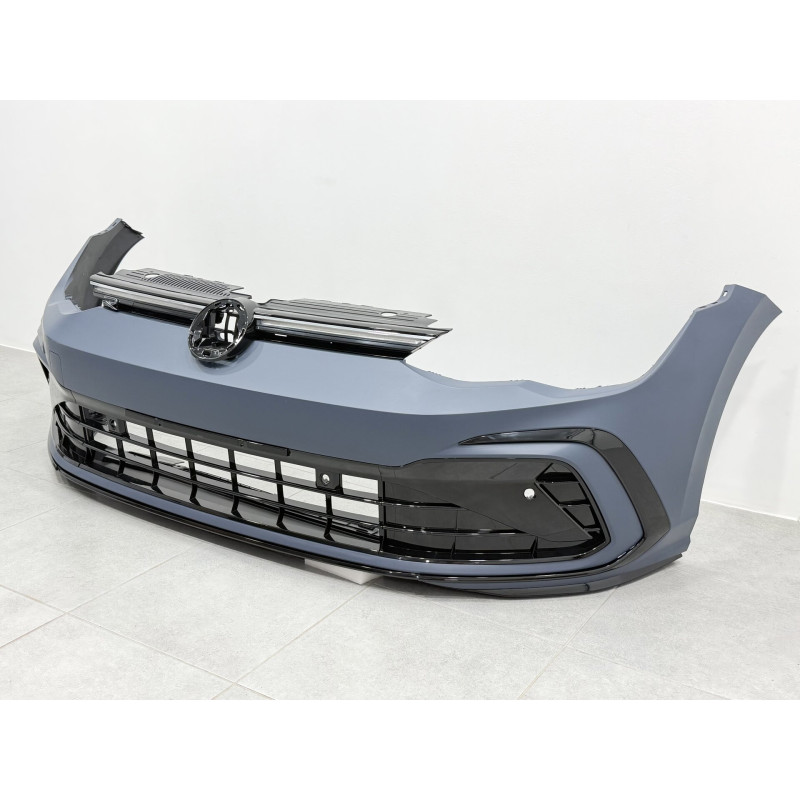 Передній бампер R LINE Volkswagen Golf 8 2021-