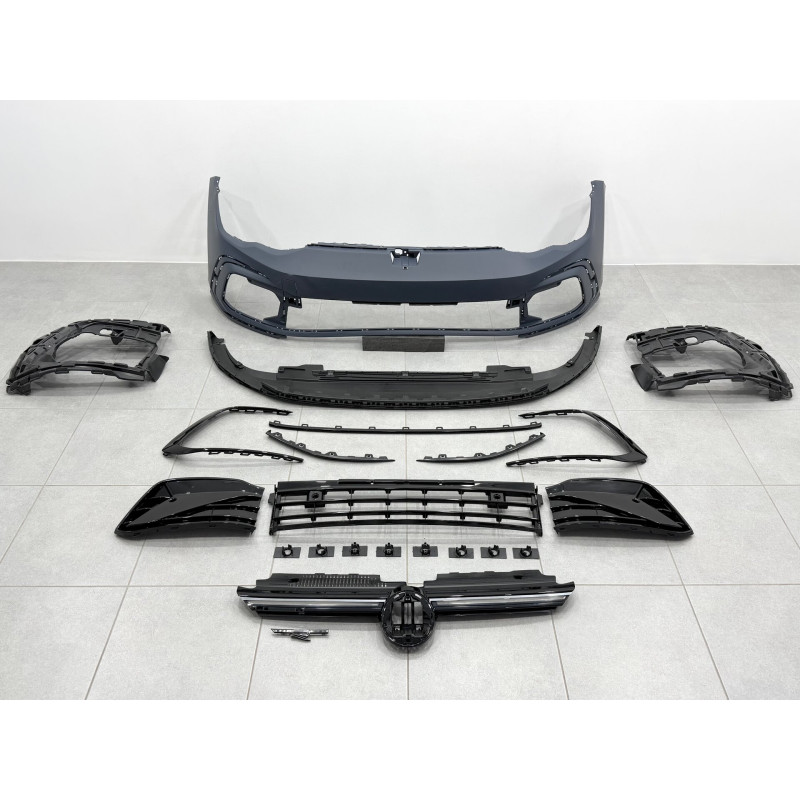 Передній бампер R LINE Volkswagen Golf 8 2021-