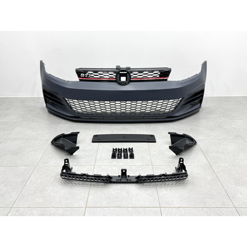Передній бампер GTI Volkswagen Golf 7.5 2017-2021