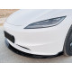 Накладка переднього бампера для Tesla Model 3 2025- ABS пластик, колір чорний глянець