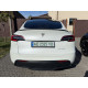 Спойлер ліп для Tesla Model Y 2020-2024 ABS пластик, колір карбон