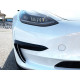 Накладки на протитуманні фари для Tesla Model 3 2017-2024 ABS пластик, колір чорний глянець