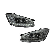 Фари ксенон + галоген для Mercedes-Benz S-class W221 2005-2013, комплект 2шт.