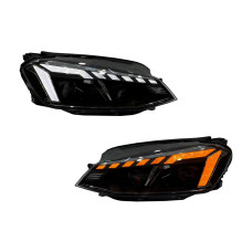 Фари LED 2 лінзи для Volkswagen Golf 7 2012-2016