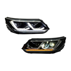 Фари FULL LED Volkswagen Tiguan 2013-2018 2шт. комплектні з блоками, ЗАМІНА ГАЛОГЕНУ
