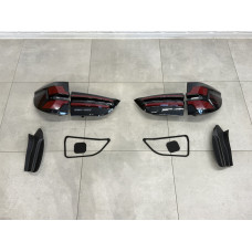 Задні LED ліхтарі в стилі G05 LCI для BMW F15 2013-2018, комплект 4шт.