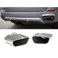 Насадки на вихлопні труби CHROME M Paket BMW X5 F15 2014-2018