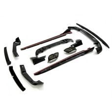 Комплект обвісу M paket LCI Paradigm Black Knight для BMW X5 G05 2023+, колір чорний глянець