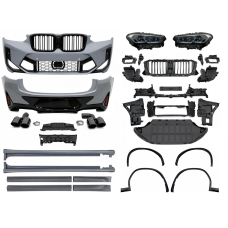 Рестайлінг комплект обвісу X4M F98 2022+ для BMW X4 G02 F98 2018-2021