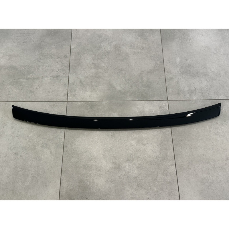 Спойлер ліп Toyota Corolla 2007-2012 ABS пластик, колір чорний глянець