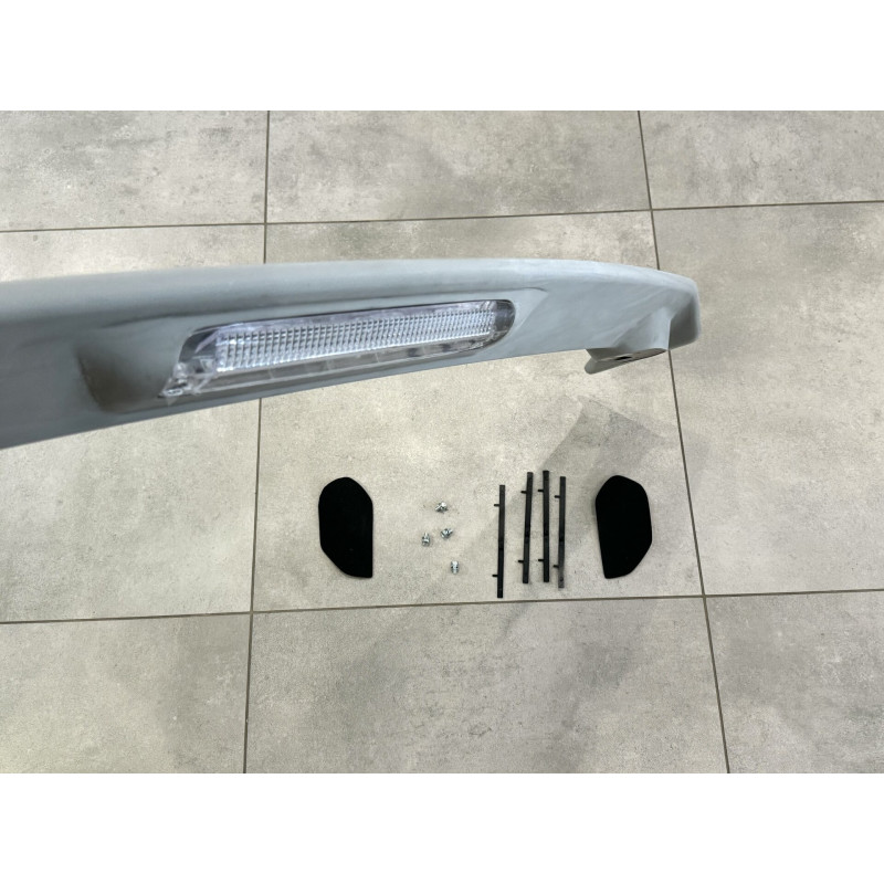Спойлер ліп Toyota Corolla 2007-2012 ABS пластик, під покраску