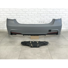 Задній бампер у зборі M Paket BMW 3 Series F30 2012-2018 БЕЗ ПАРКТРОННИКІВ