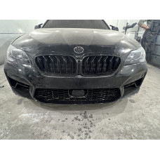 Передній бампер з ніздрями у стилі M5 F90 G30 для BMW 5 Series F10 F11 2010-2016