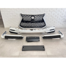 Обвіс комплект SAMURAI 2020+ Lexus LX 570 450d 2015-2022 ABS пластик, колір білий