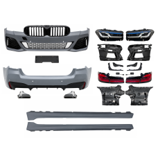 Комплект обвісу рестайлінг M paket LCI 2020+ для BMW 5 series G30 2016-2020 з фарами BMW Laser