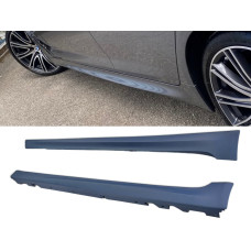 Накладки на пороги M-paket BMW 5 series G30 / G31 2017-2023