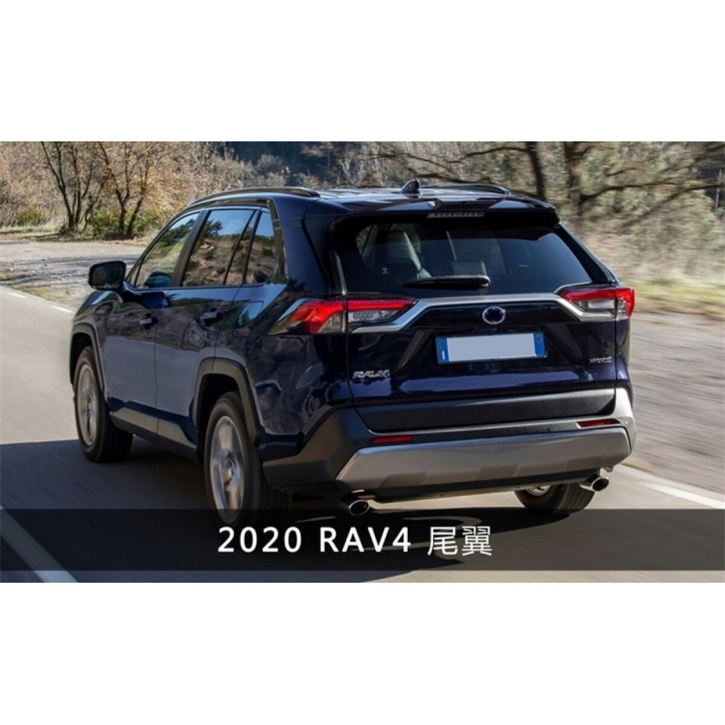 Спойлер на кришку багажника Toyota Rav-4 2019-ABS пластик під фарбування