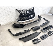 Обвіc комплект TRD SUPERIOR Lexus LX 570 450d 2015-2022 ABS пластик колір чорний