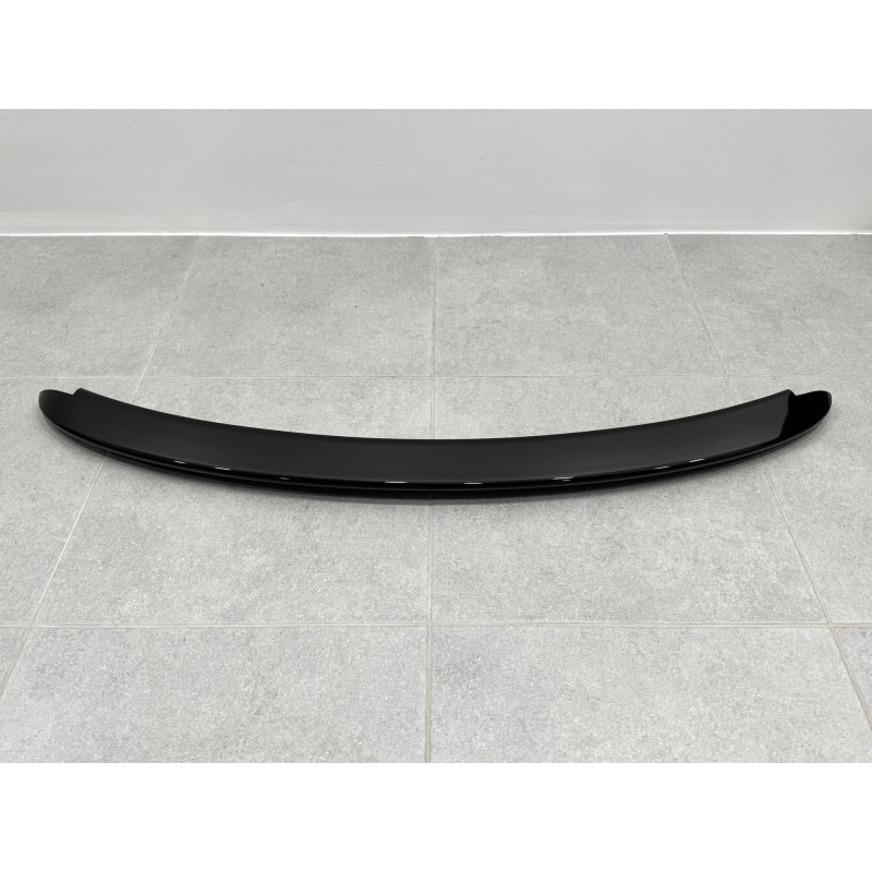 Спойлер козирок на кришку багажника Toyota Yaris 2005-2010 ABS пластик, колір чорний глянець