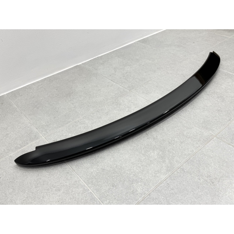 Спойлер козирок на кришку багажника Toyota Yaris 2005-2010 ABS пластик, колір чорний глянець